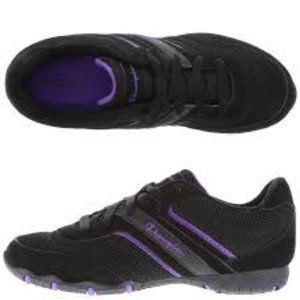 Champion Black and Purple Sneakers